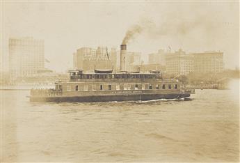 VARIOUS PHOTOGRAPHERS A vast photographic archive of circa 142 photographs documenting activity at Ellis Island by Augustus F. Sherman